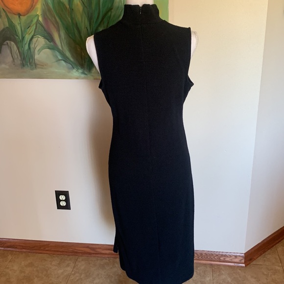 🎉2xHost Pick🎉 Apt. 9 Body-Hugging Turtleneck Black Dress - Picture 5 of 9